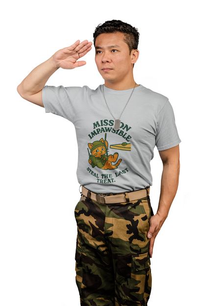 Mission IMPAWSIBLE Cat T-Shirt