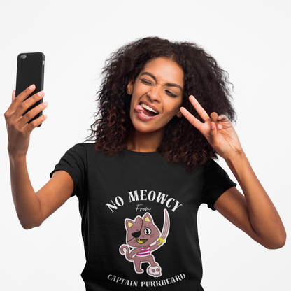 No Meowcy Pirate Cat Unisex Tee