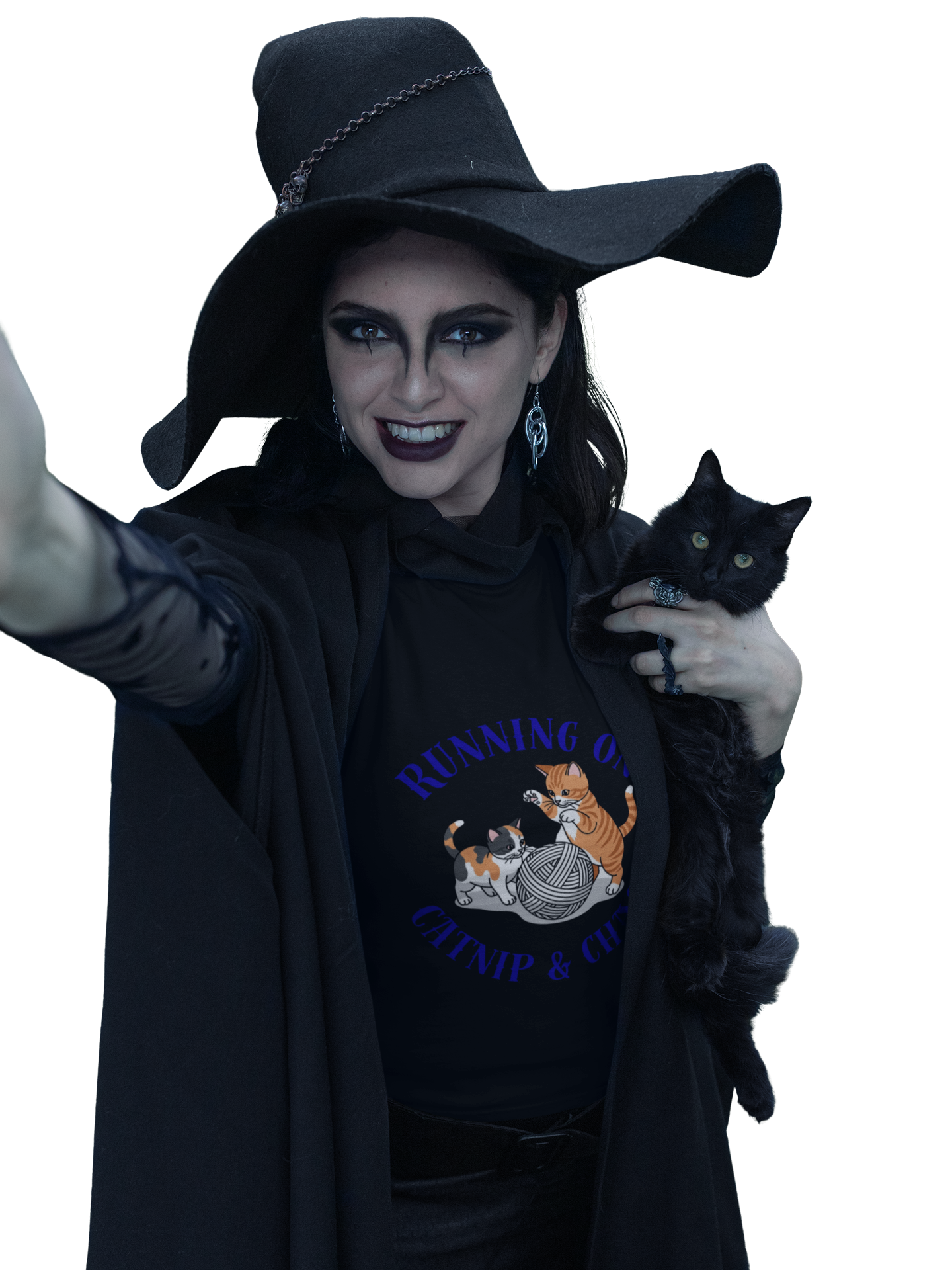 Running on Catnip & Chaos  Tee's
