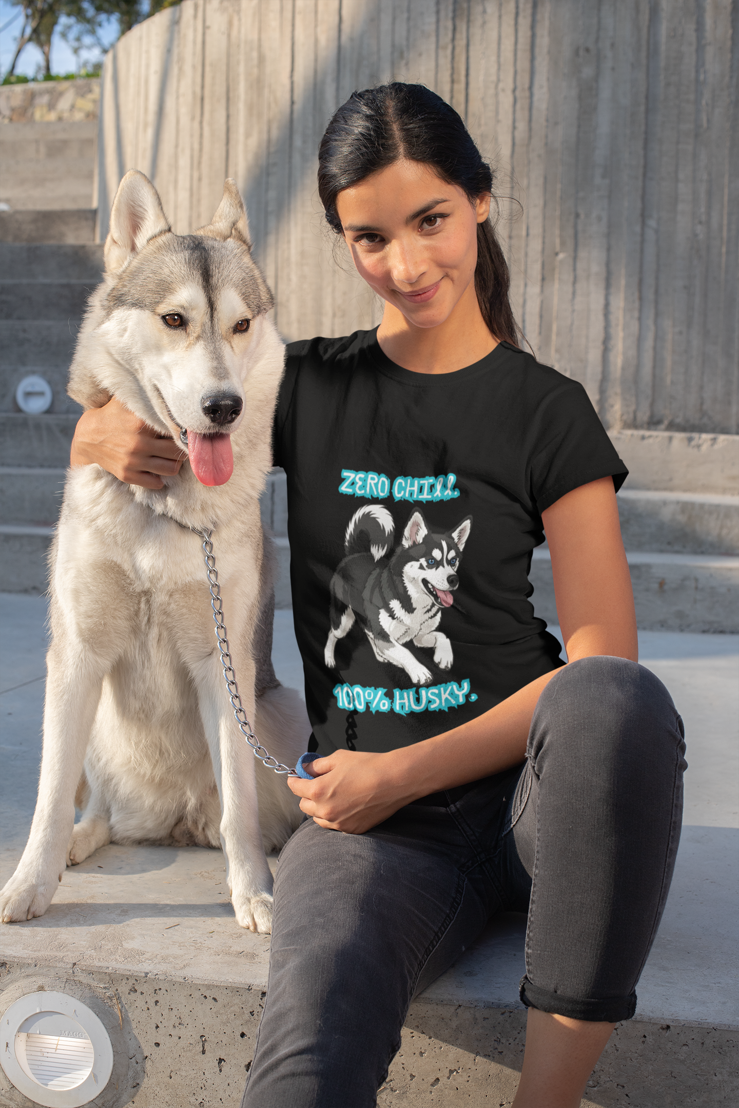 Zero Chill, 100% Husky Tee