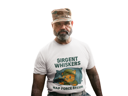 Sirgent Whiskers Nap Force Recon T-Shirt