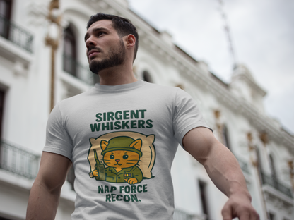 Sirgent Whiskers Nap Force Recon T-Shirt
