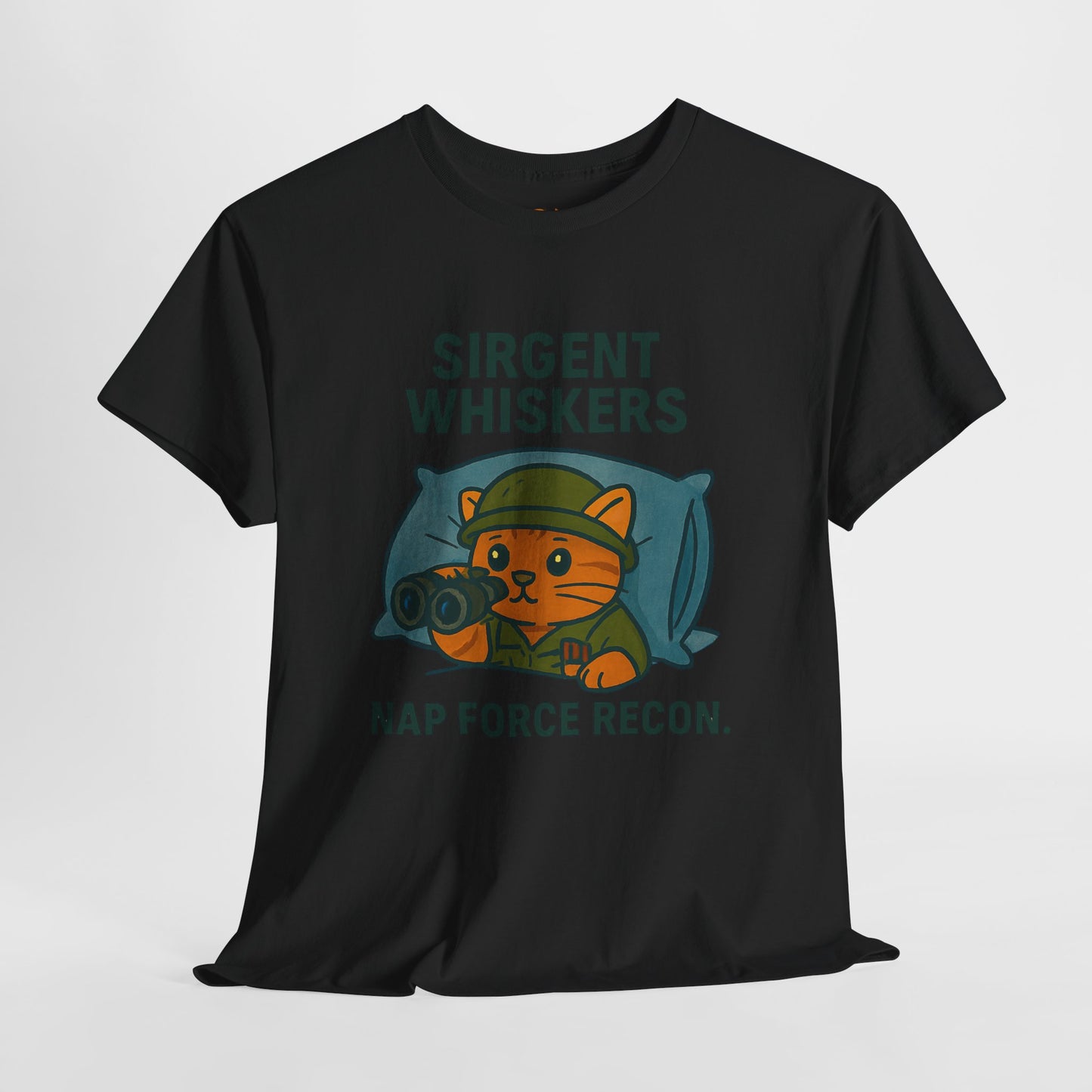 Sirgent Whiskers Nap Force Recon T-Shirt