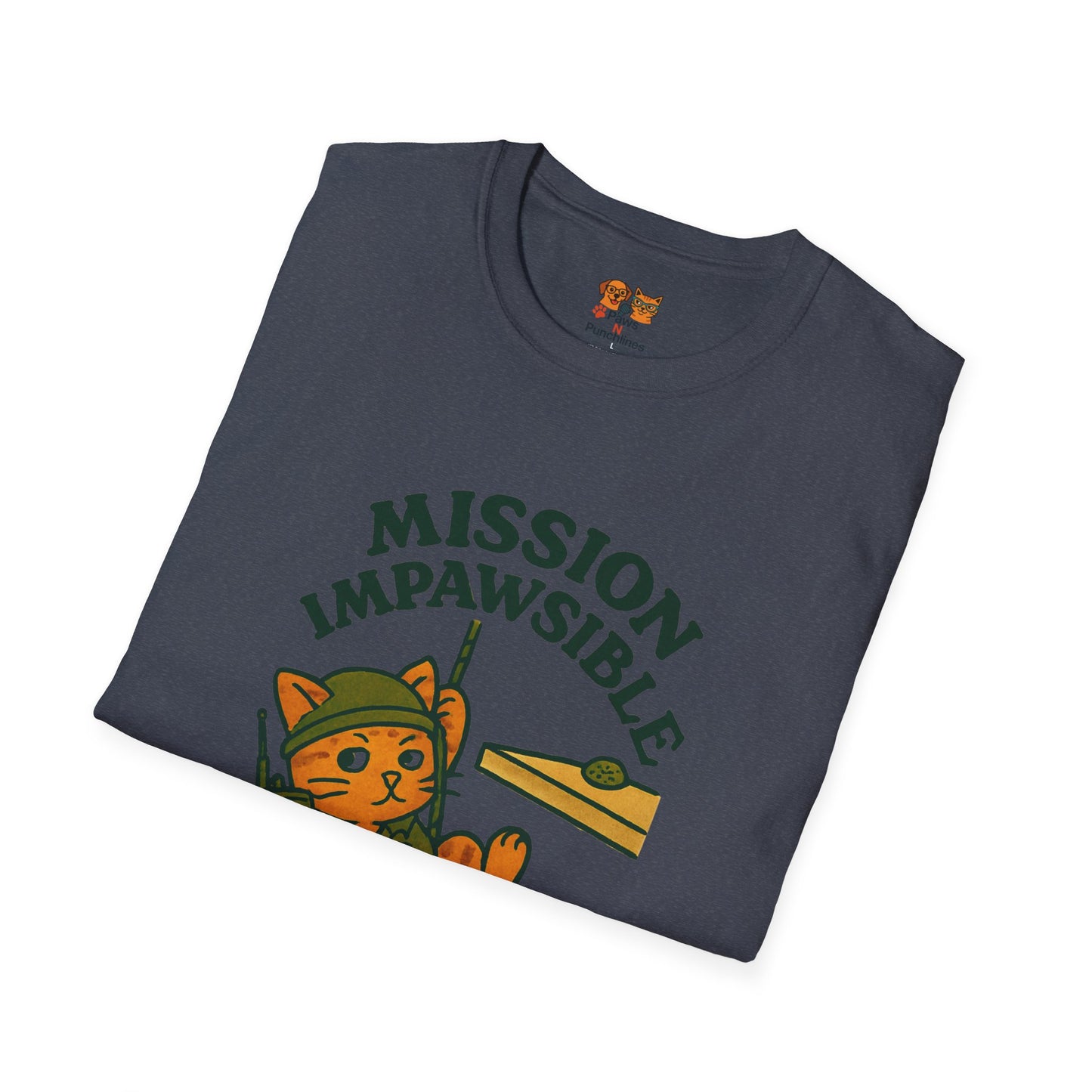 Mission IMPAWSIBLE Cat T-Shirt