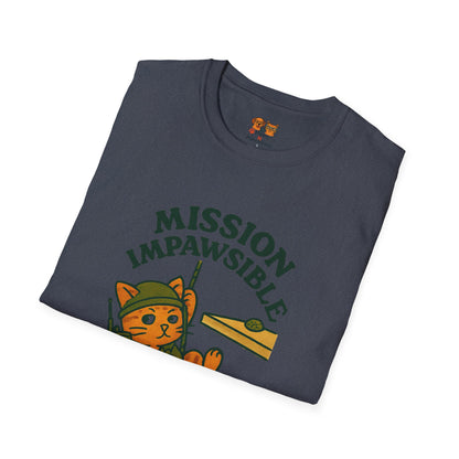 Mission IMPAWSIBLE Cat T-Shirt