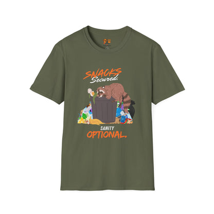 Snacks Secured, Racoom T-Shirt