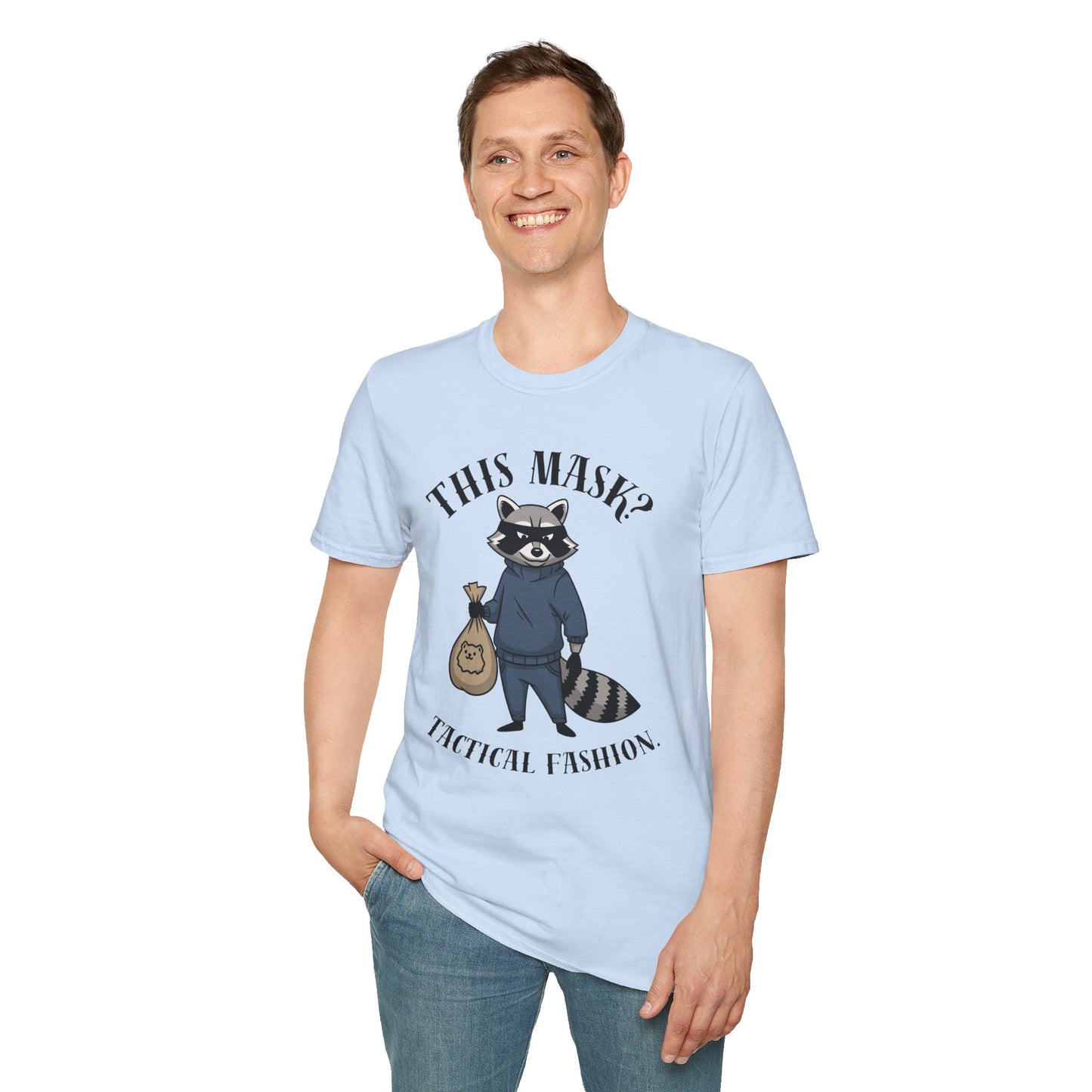 Raccoon 'This Mask? Tactical Fashion' T-Shirt