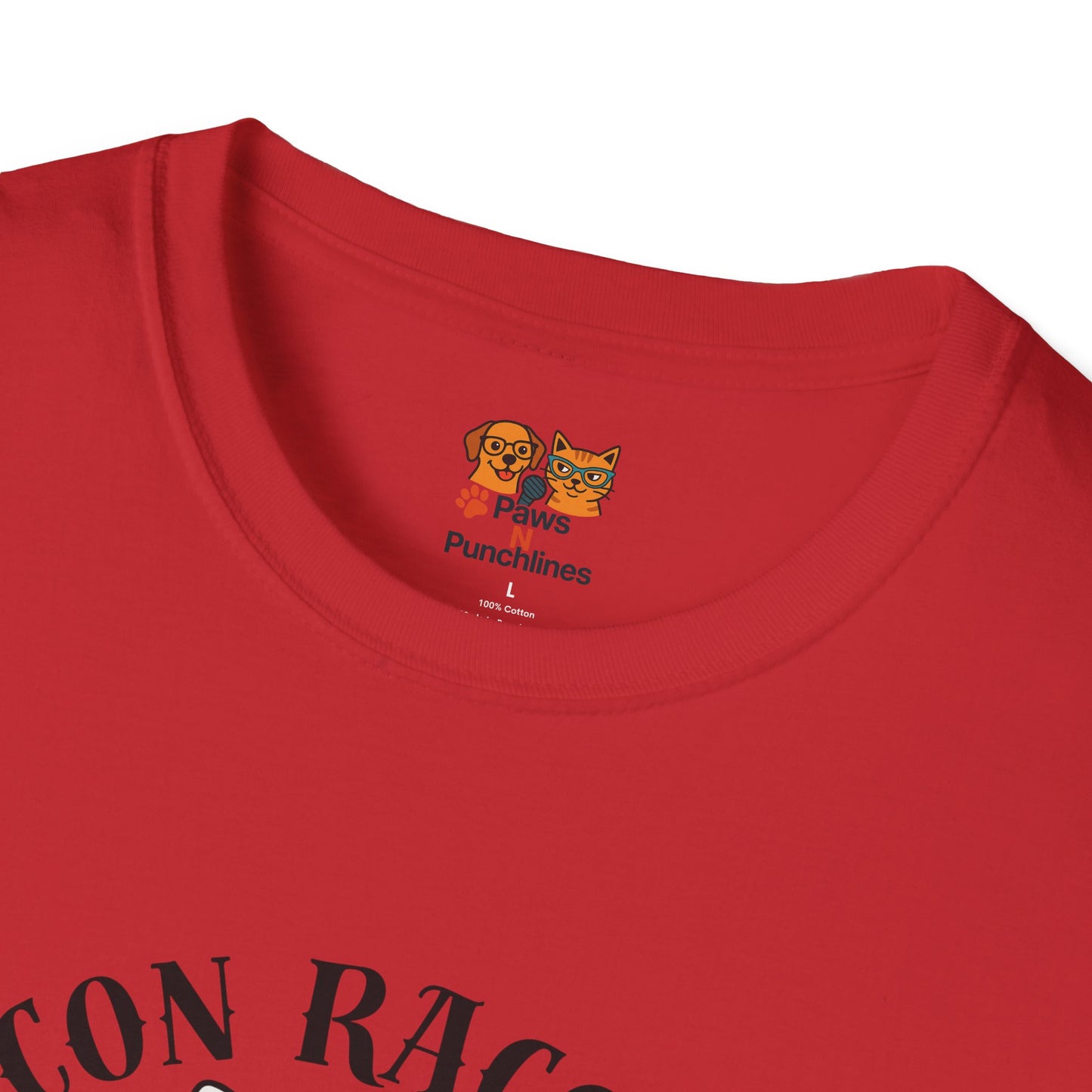 Recon Raccoon T-Shirt — "Loot Secured" Cute Thief Raccoon Graphic Tee