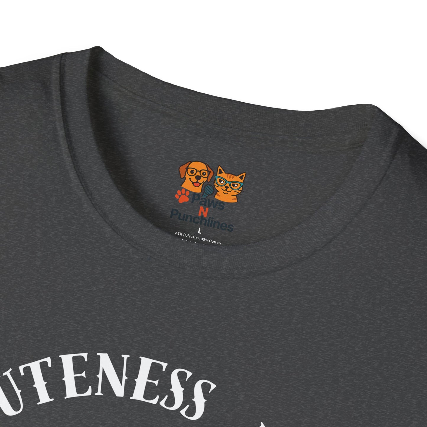 Cuteness Is My Cover Story Tee — Funny Raccoon & Trash Panda Graphic T-Shirt