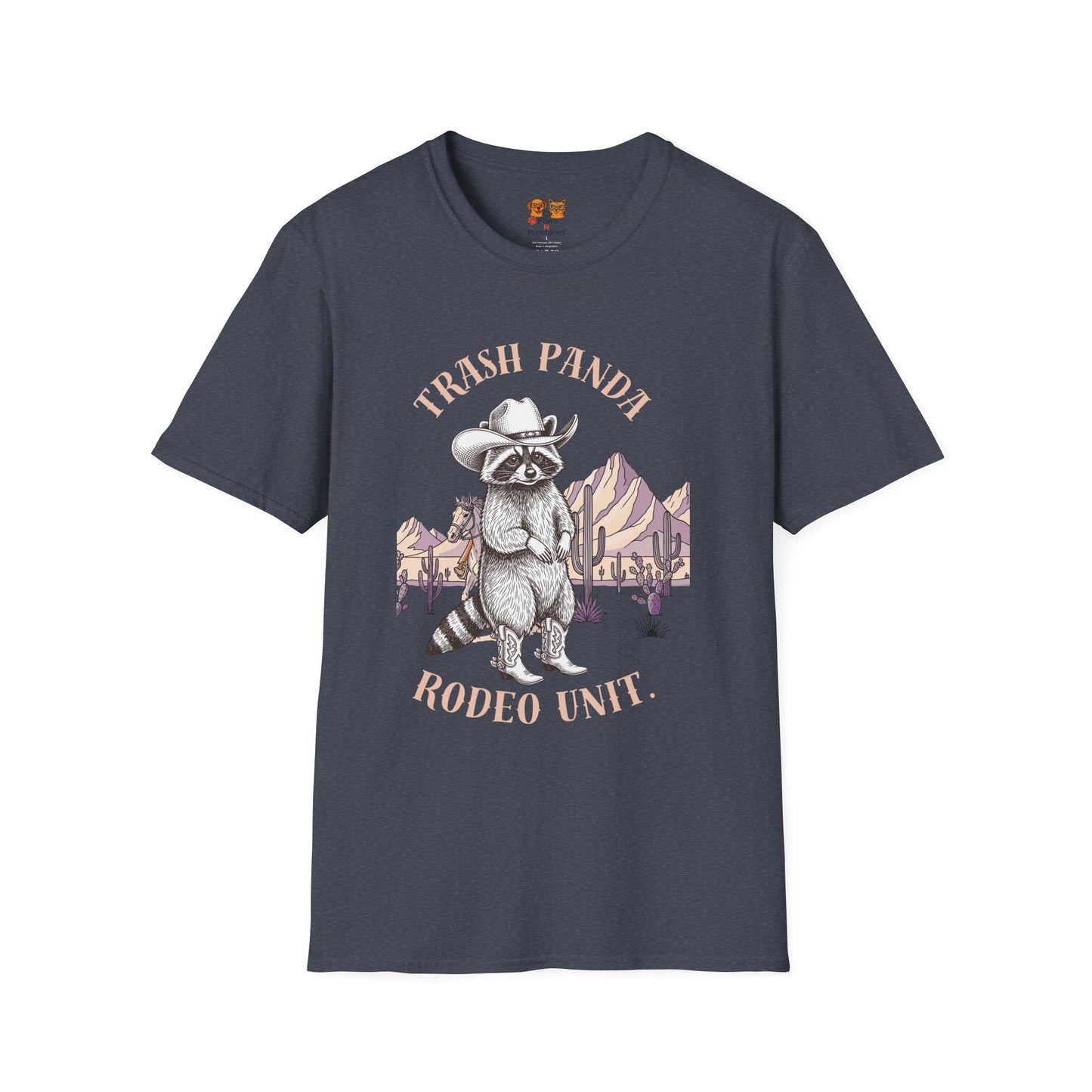 Rodeo Raccoon T-Shirt — 'Vintage Western Graphic Tee