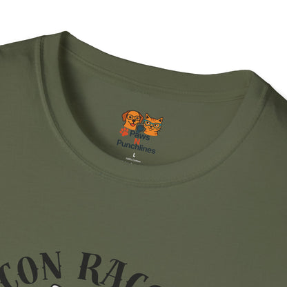 Recon Raccoon T-Shirt — "Loot Secured" Cute Thief Raccoon Graphic Tee