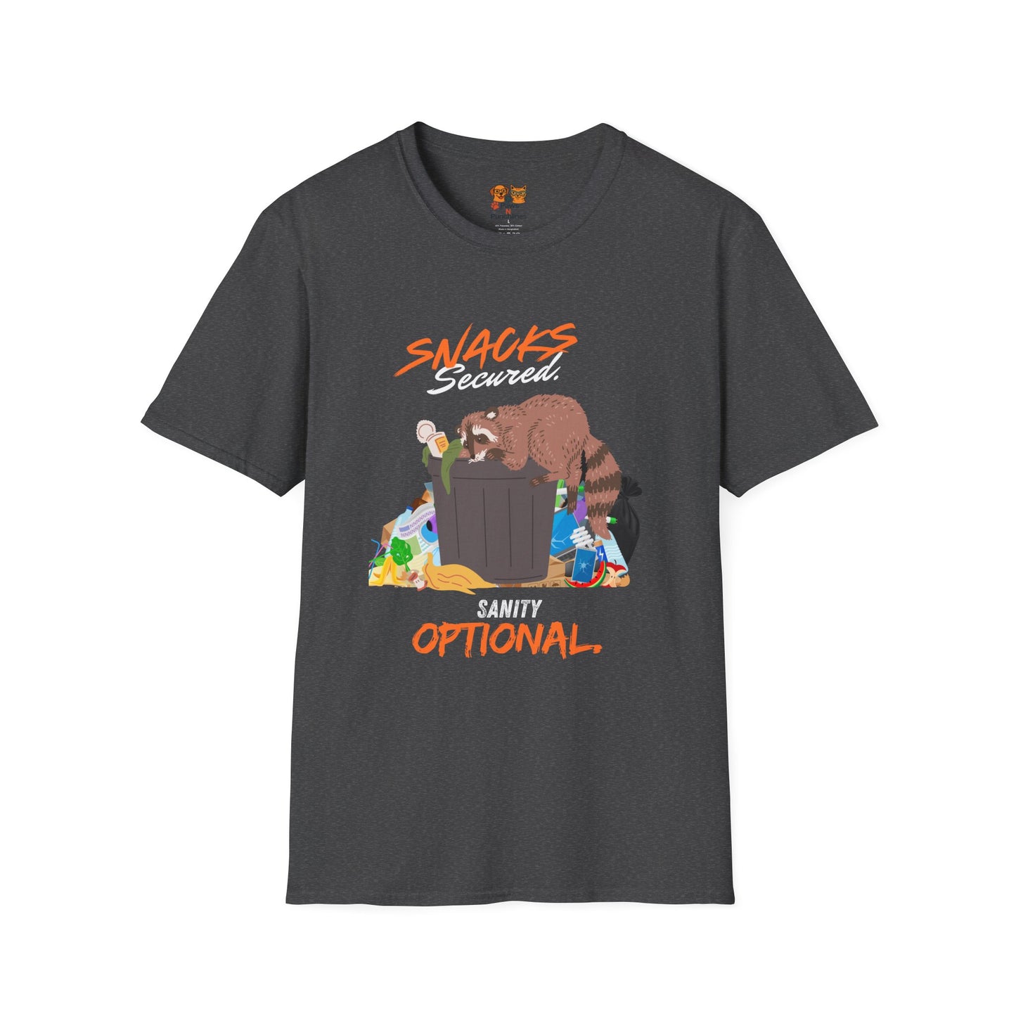 Snacks Secured, Racoom T-Shirt
