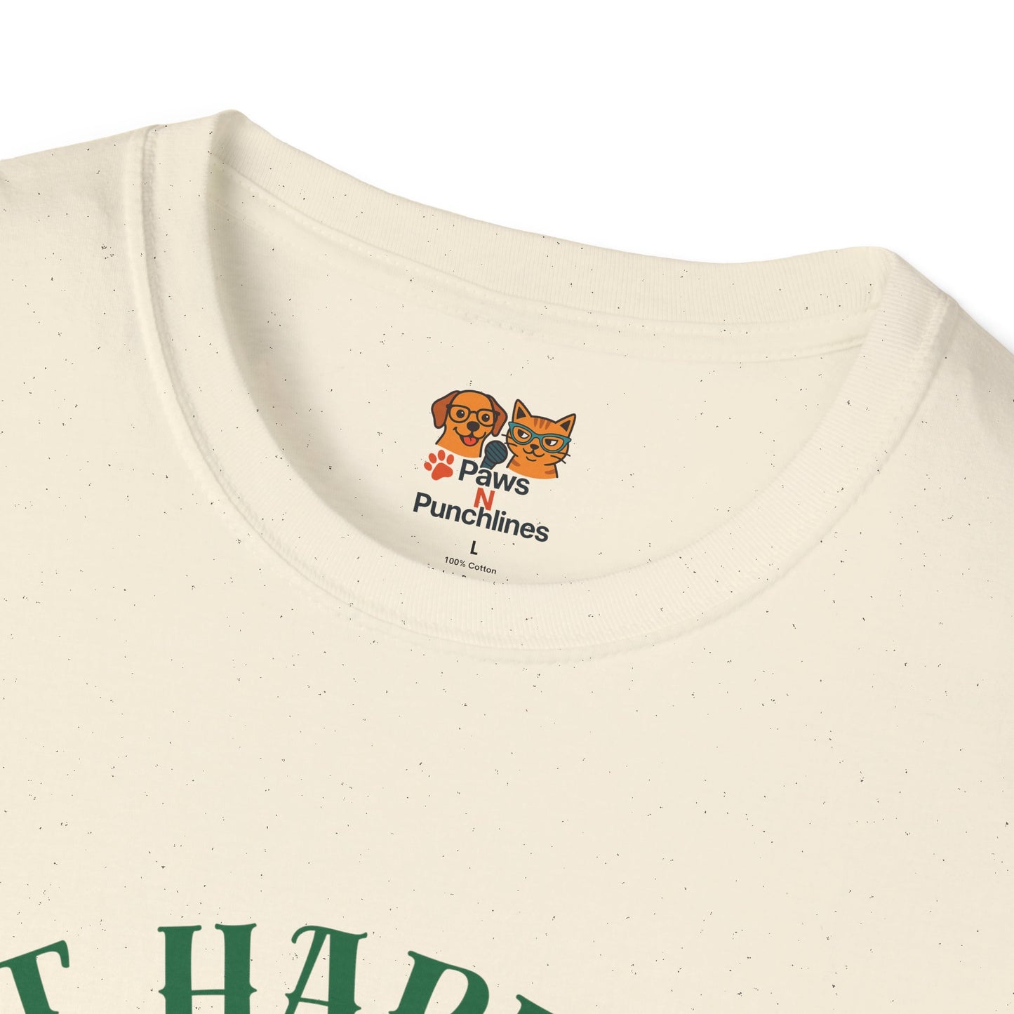 “Shit Happens I’m Cute” Puppy Graphic T-Shirt