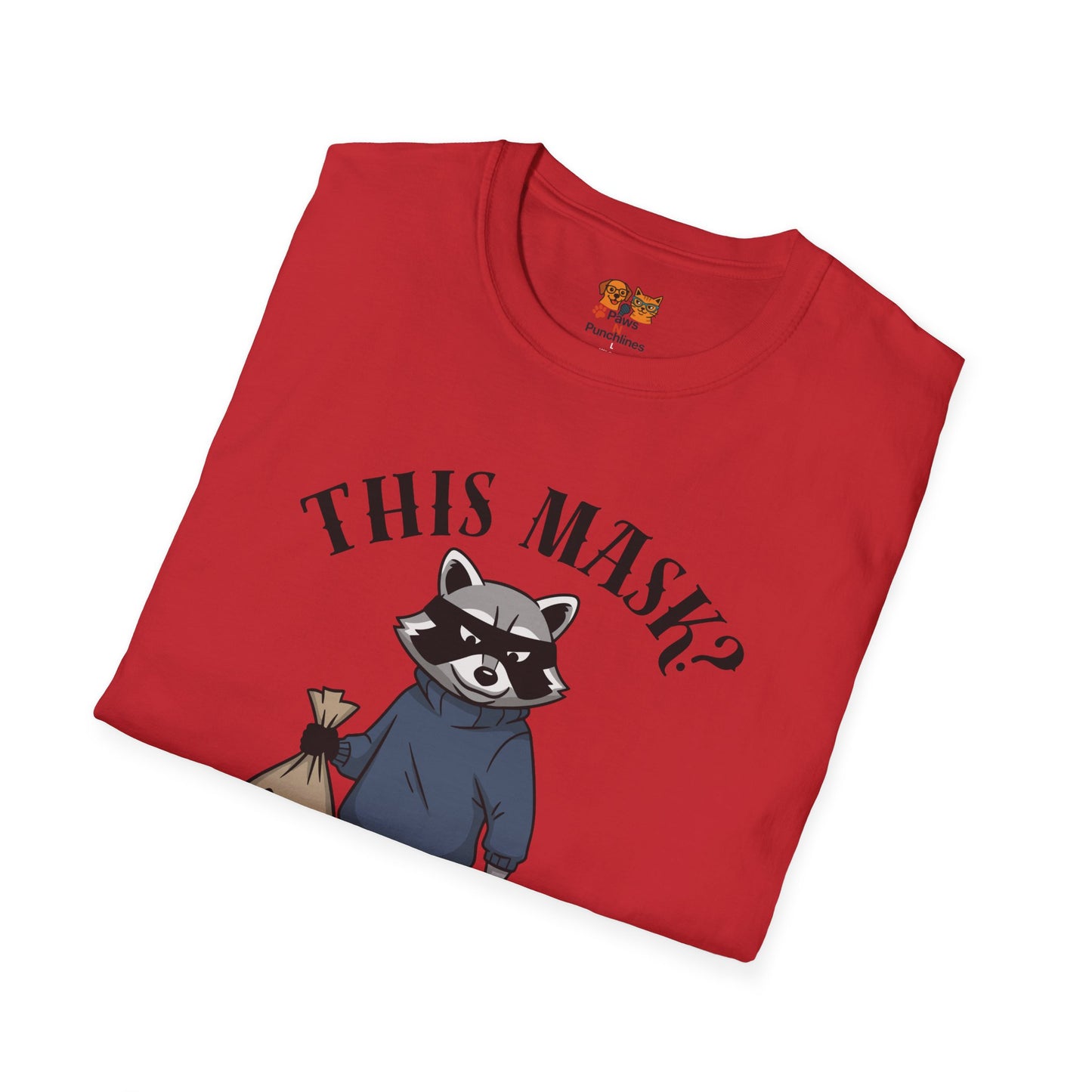 Raccoon 'This Mask? Tactical Fashion' T-Shirt