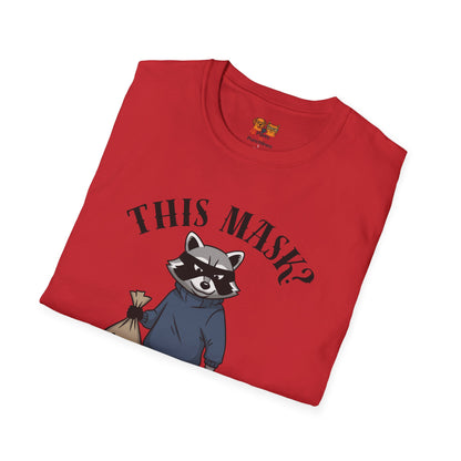 Raccoon 'This Mask? Tactical Fashion' T-Shirt
