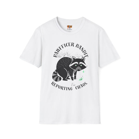 “Racoon Bandit ” T-Shirt — Cute Raccoon Graphic Tee