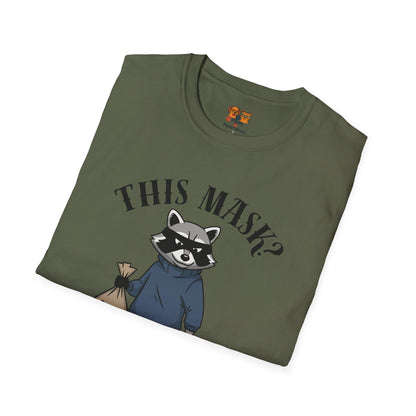 Raccoon 'This Mask? Tactical Fashion' T-Shirt