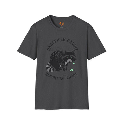 “Racoon Bandit ” T-Shirt — Cute Raccoon Graphic Tee
