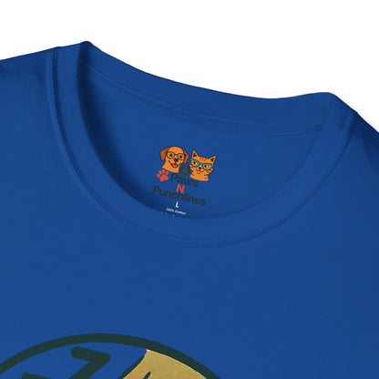 Nap Command Unit T-Shirt — Cute Sleeping Cat Military Patch Tee