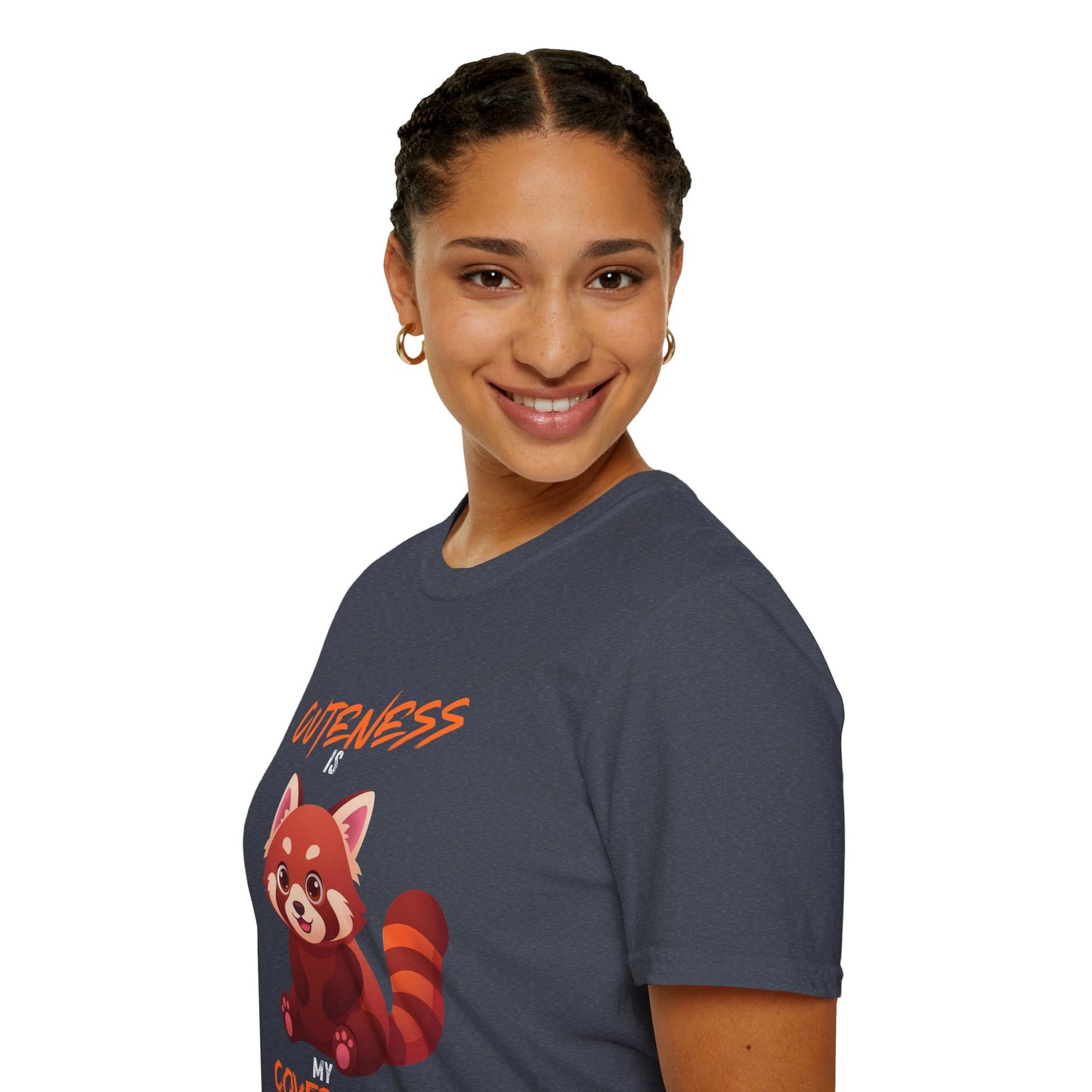 Cuteness Is My Cover Story Red Panda T-Shirt