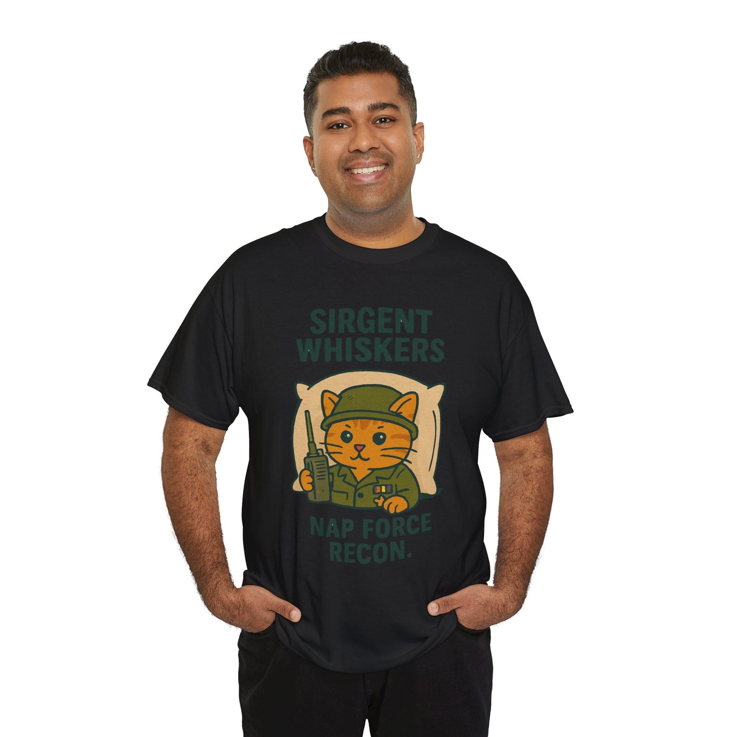 Sirgent Whiskers Nap Force Recon T-Shirt