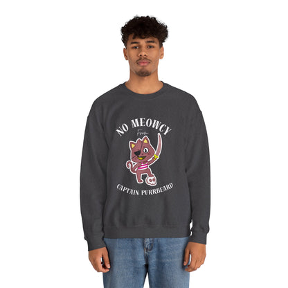 No Meowcy Pirate Cat  Sweatshirt