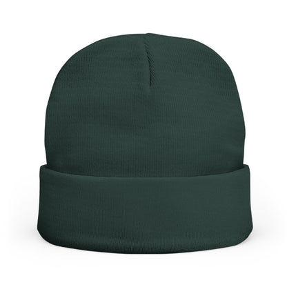 Paws & Punchlines Embroidered Knit Beanie — Cute Dog & Cat Winter Hat