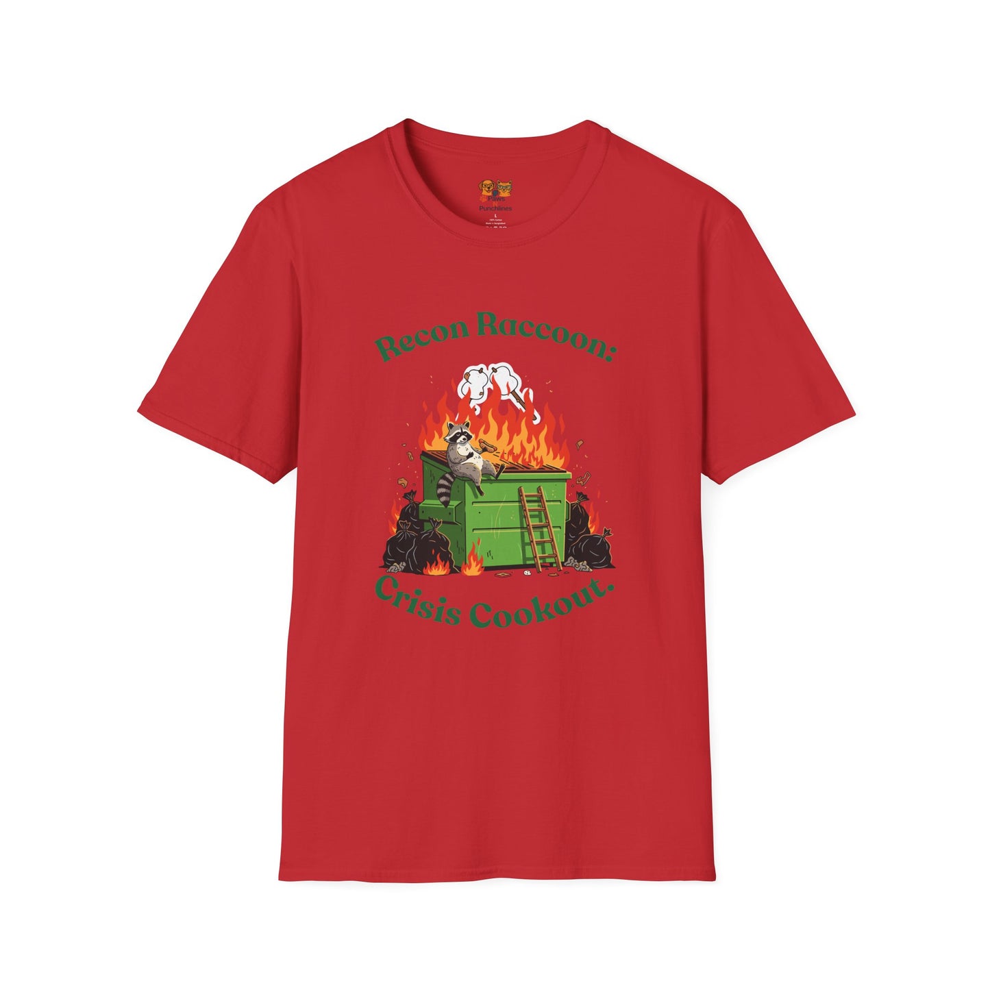 Recon Raccoon: Crisis Cookout T-Shirt