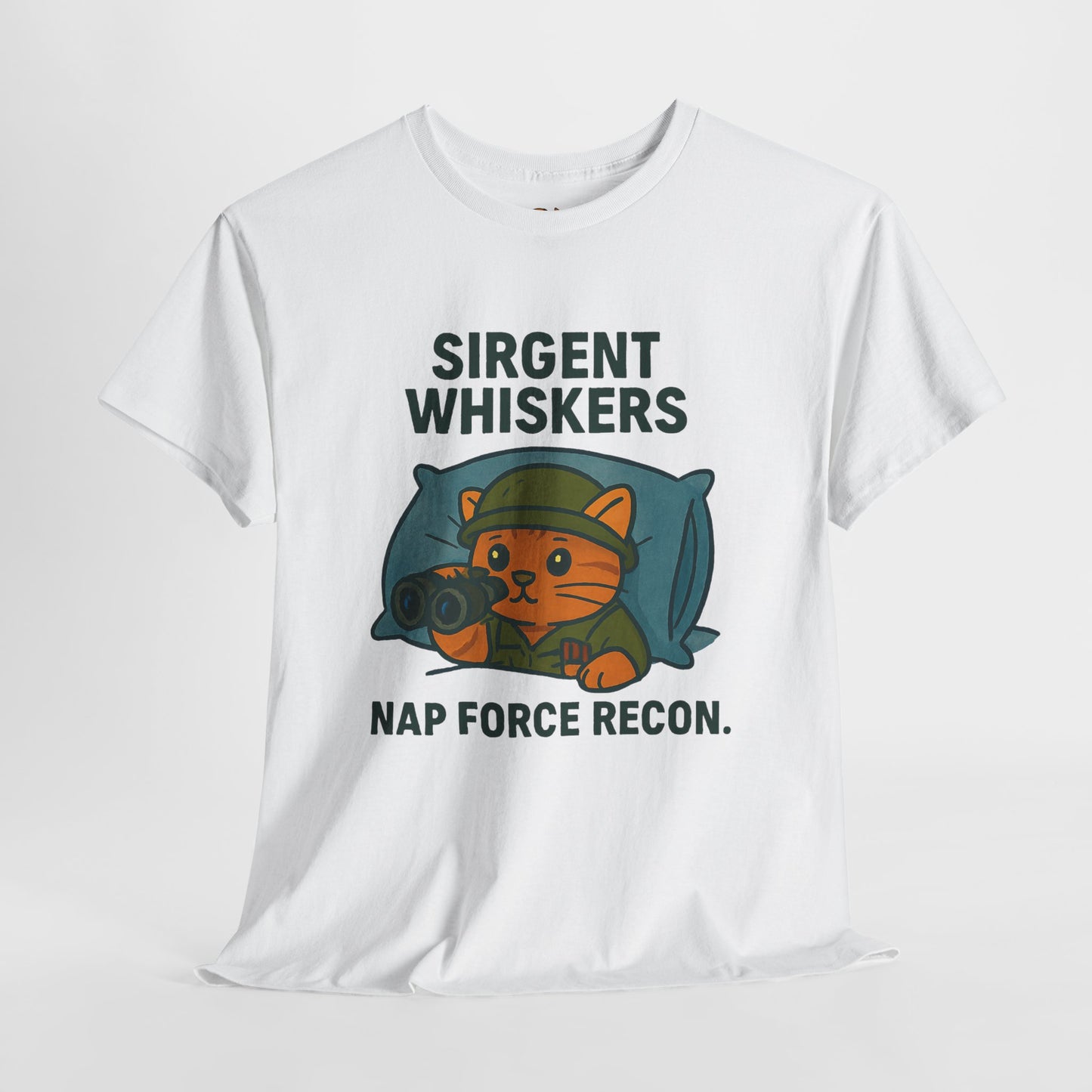 Sirgent Whiskers Nap Force Recon T-Shirt