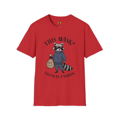 Raccoon 'This Mask? Tactical Fashion' T-Shirt