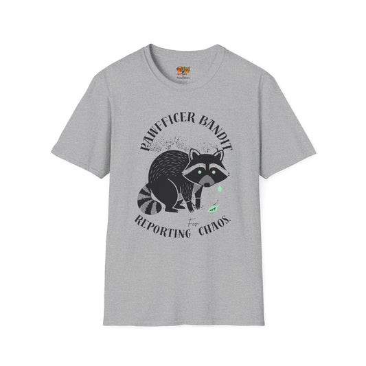 “Racoon Bandit ” T-Shirt — Cute Raccoon Graphic Tee
