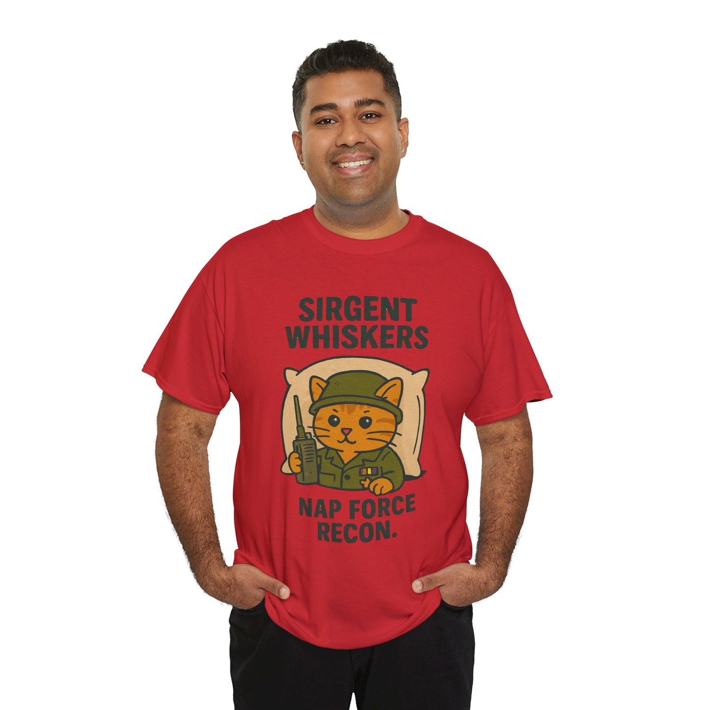 Sirgent Whiskers Nap Force Recon T-Shirt