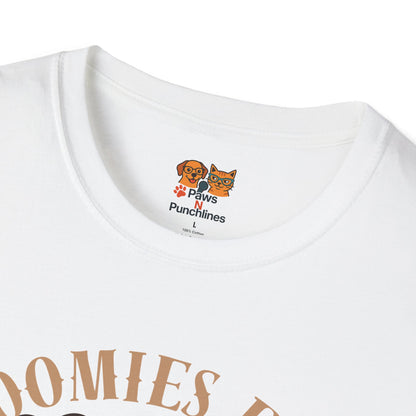 Puppy Graphic T-Shirt — “Zoomies Bro Mission Only” Cute Cartoon Dog Tee