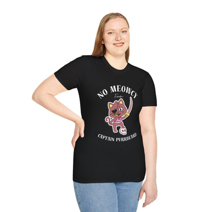 No Meowcy Pirate Cat Unisex Tee