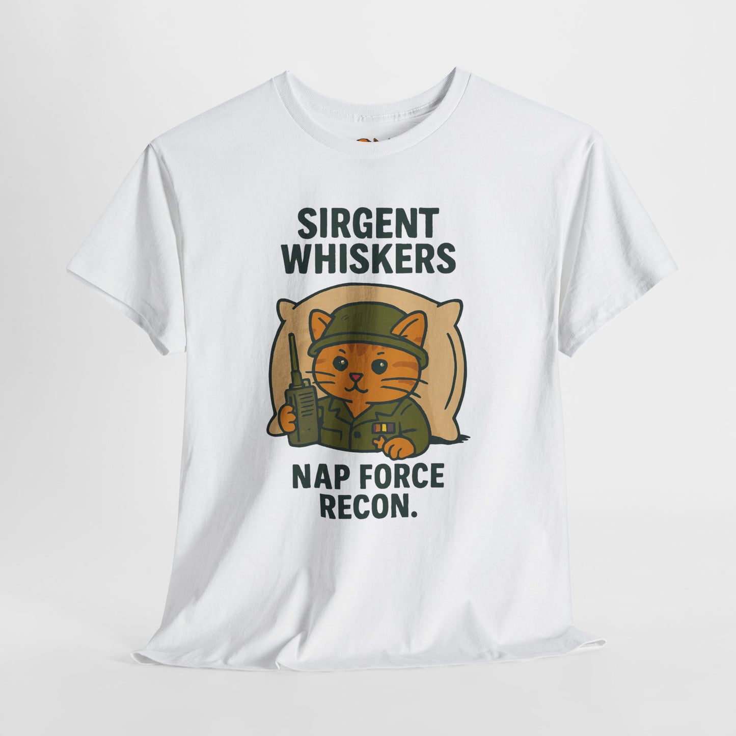 Sirgent Whiskers Nap Force Recon T-Shirt