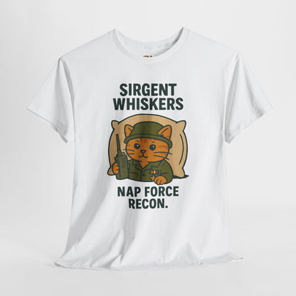 Sirgent Whiskers Nap Force Recon T-Shirt