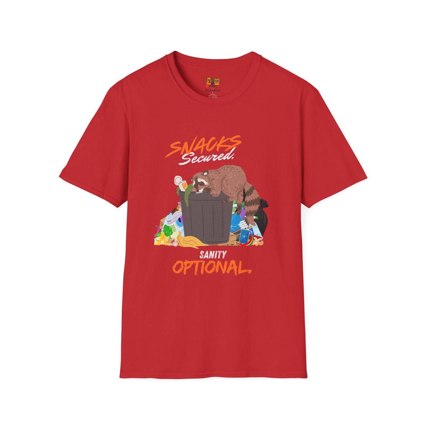 Snacks Secured, Racoom T-Shirt