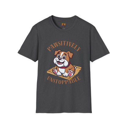 Pawsitively Unstoppable Puppy T-Shirt