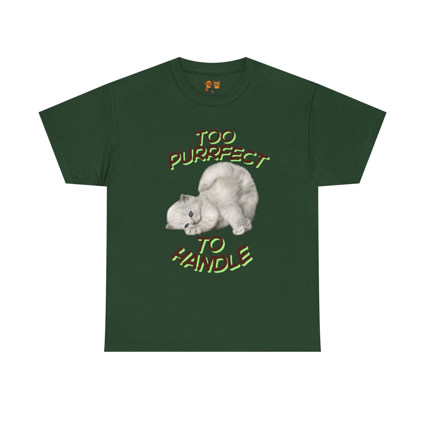 Too Purrfect to Handle Cat T-Shirt