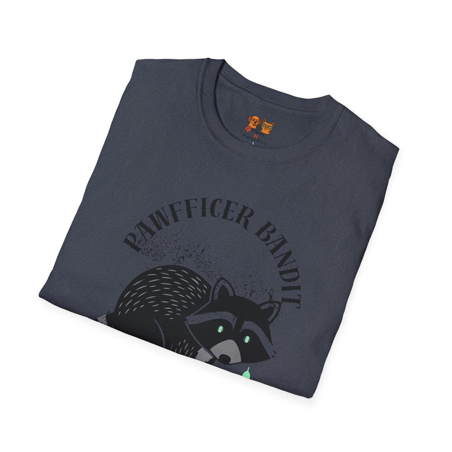 “Racoon Bandit ” T-Shirt — Cute Raccoon Graphic Tee