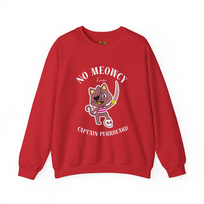 No Meowcy Pirate Cat  Sweatshirt