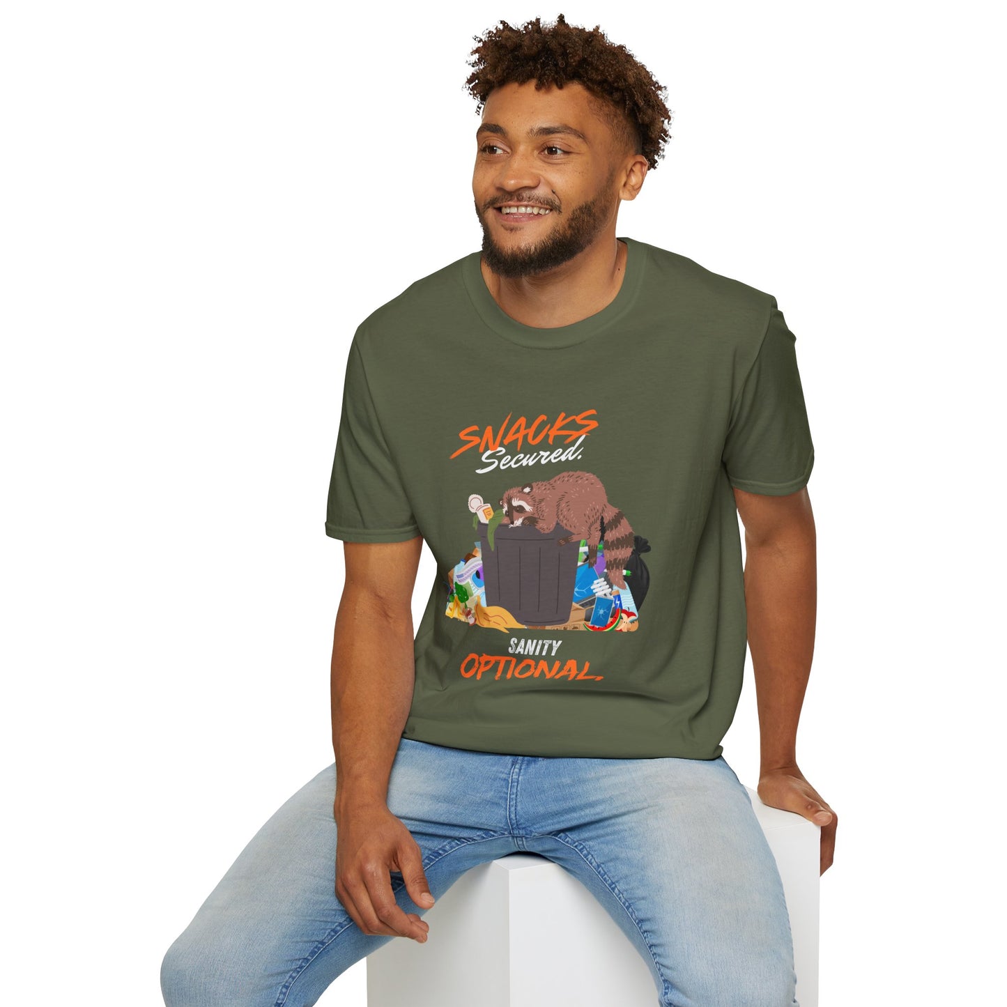 Snacks Secured, Racoom T-Shirt