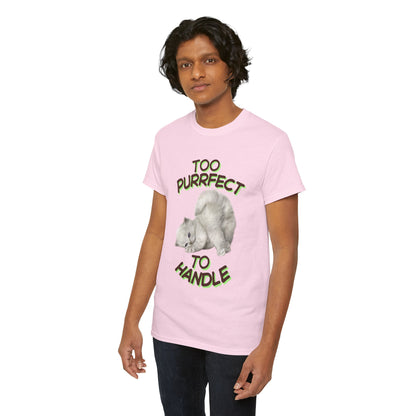 Too Purrfect to Handle Cat T-Shirt