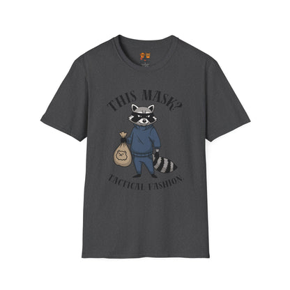 Raccoon 'This Mask? Tactical Fashion' T-Shirt