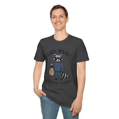 Raccoon 'This Mask? Tactical Fashion' T-Shirt