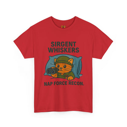 Sirgent Whiskers Nap Force Recon T-Shirt