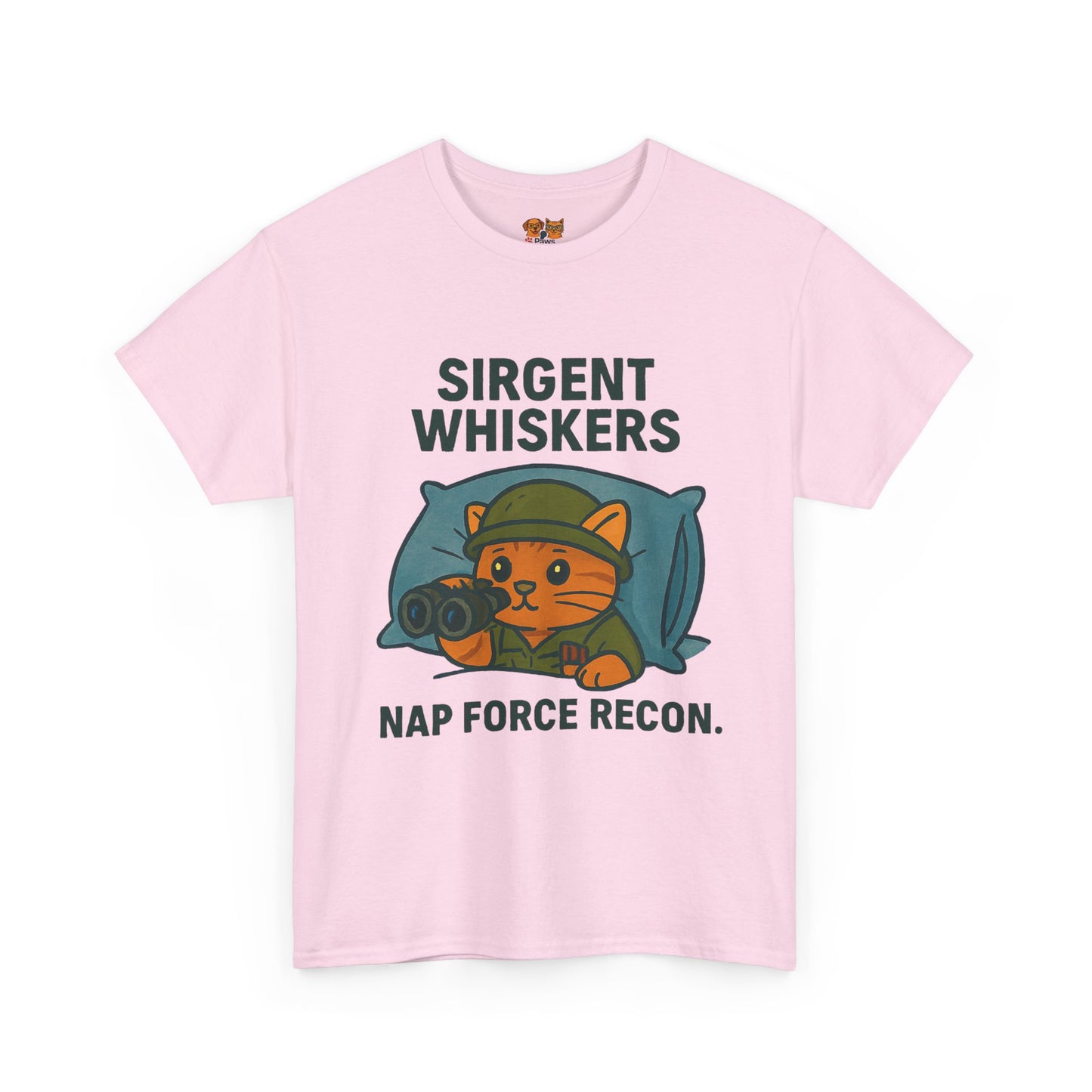 Sirgent Whiskers Nap Force Recon T-Shirt