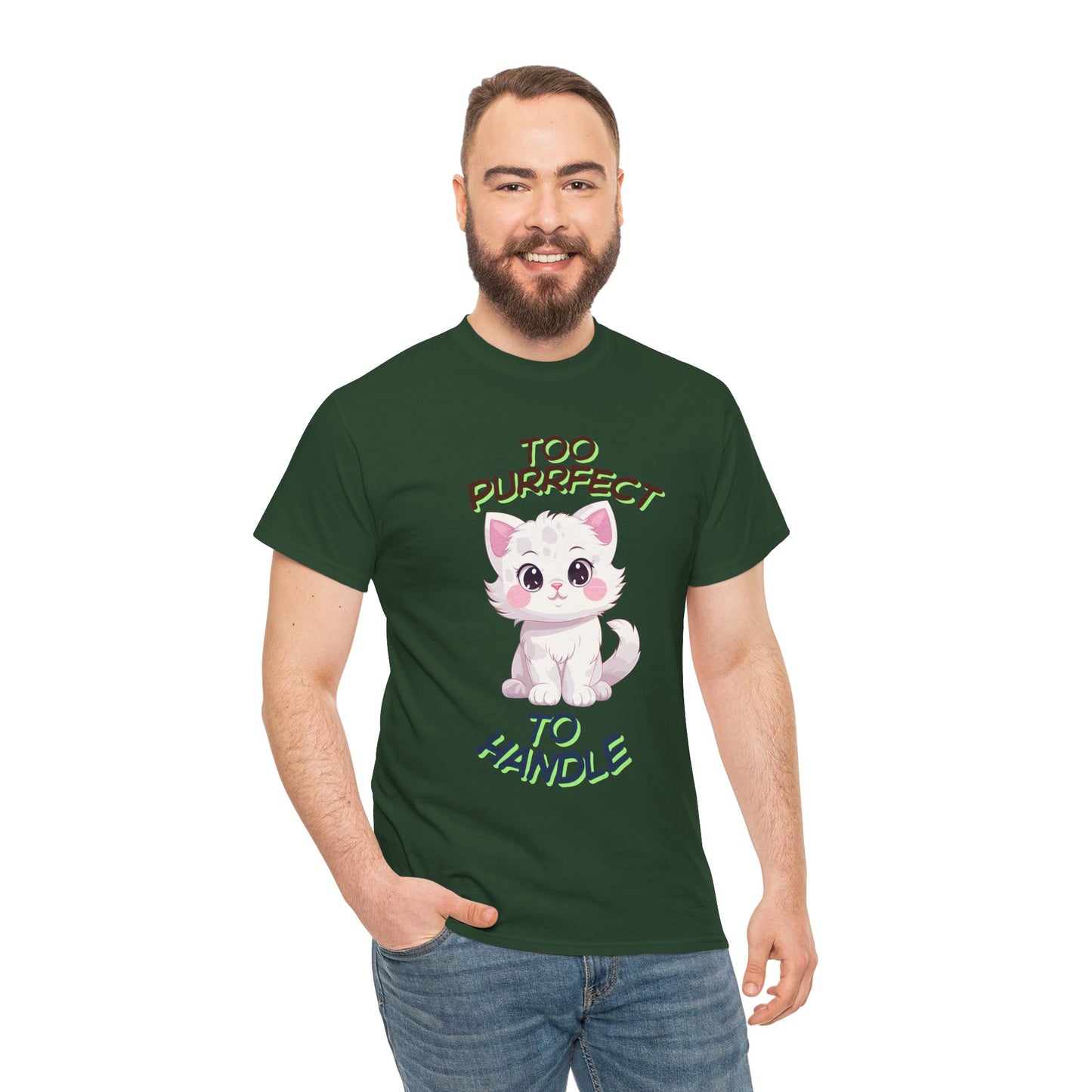 Too Purrfect To Handle Cat T-Shirt