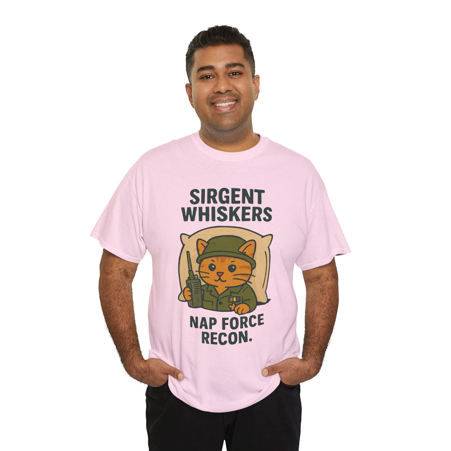 Sirgent Whiskers Nap Force Recon T-Shirt