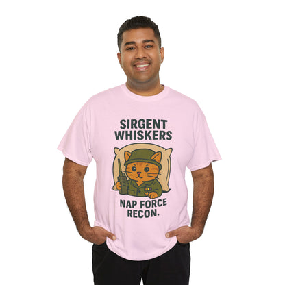 Sirgent Whiskers Nap Force Recon T-Shirt
